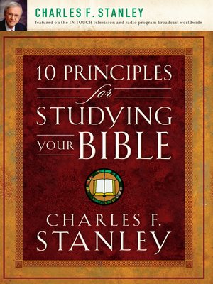 cover image of 10 Principles for Studying Your Bible